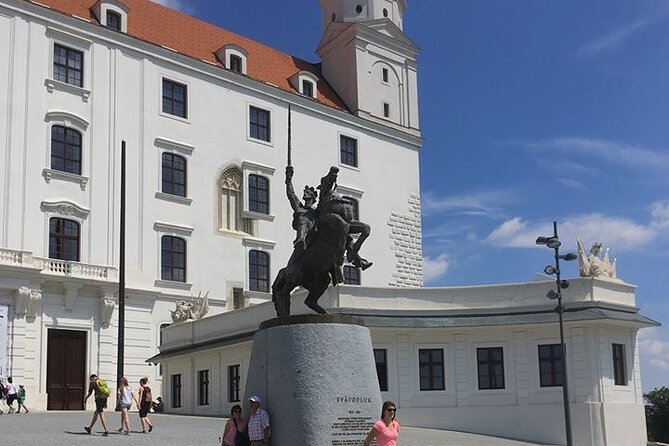 Bratislava, one day private trip from Budapest with guide! - Most SNP bridge, also known as the UFO