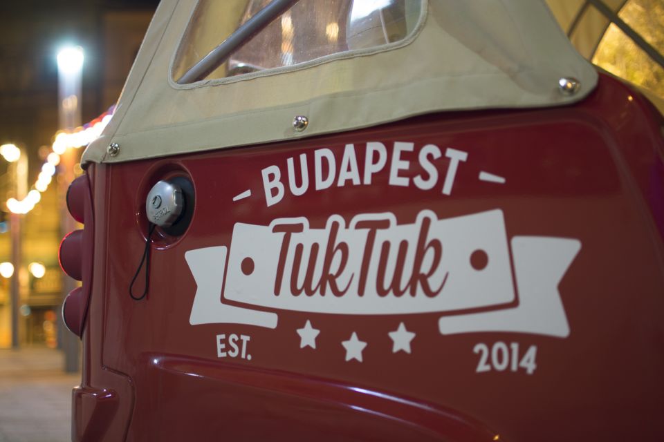 Budapest: 2-Hour Private TukTuk Tour - Key points to know before you ride