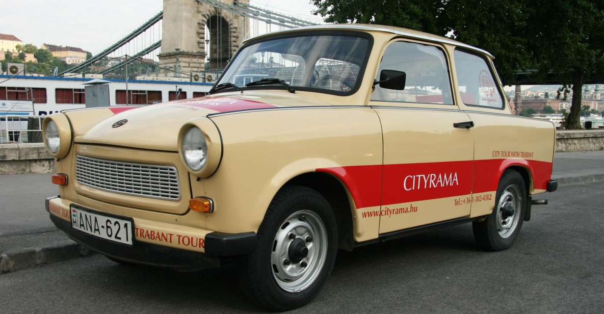 Budapest: 3-Hour Trabant Sightseeing Tour - Space, comfort, and the small-car reality check