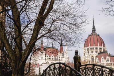 Budapest: Assist the Authorities Outdoor Escape Room Game - Starting at the Fat Police Man Bronze Figure: Your Self-Guided Launch Point