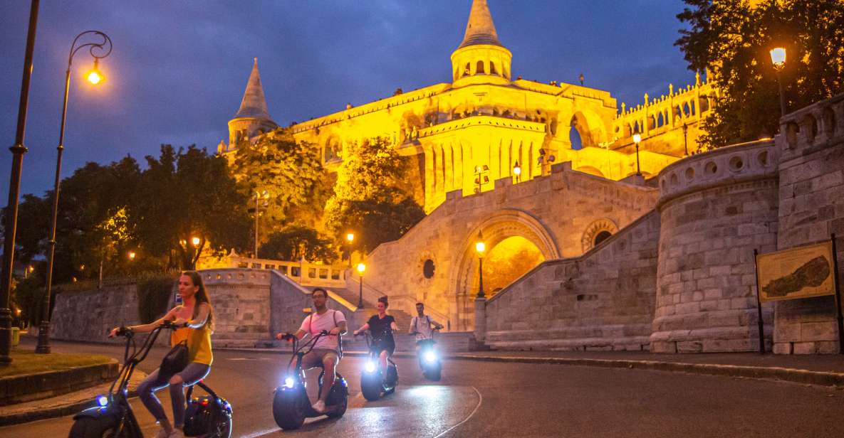Budapest: Buda Castle E-Scooter Evening Tour - Cruising Up Toward Buda Castle: Less Climbing, More Seeing