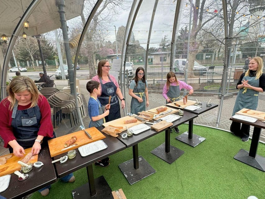 Budapest: Chimney Cake Workshop in City Park - What you do in the 1-hour session (and what you don’t)