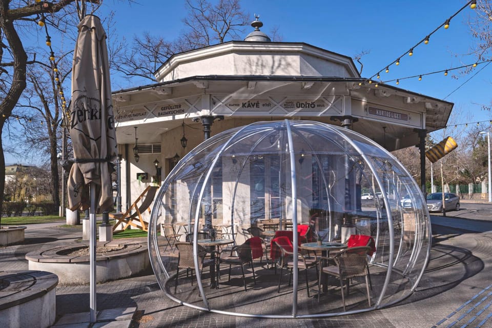 Budapest: Chimney Cake Workshop in City Park - Inside the park: the indoor workshop setup