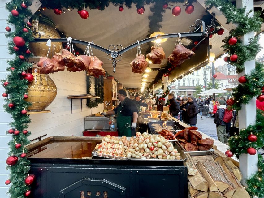 Budapest: Christmas Market Guided Walking Tour with Tastings - The handmade goods angle: gifts, not just souvenirs