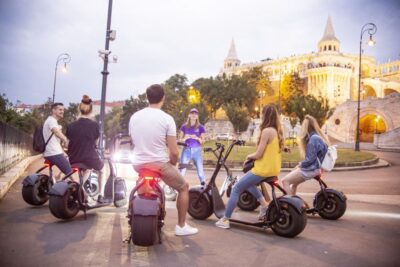 Budapest: E-Scooter Top Sights Tour with Fisherman's Bastion - The MonsteRoller practice session: your confidence check