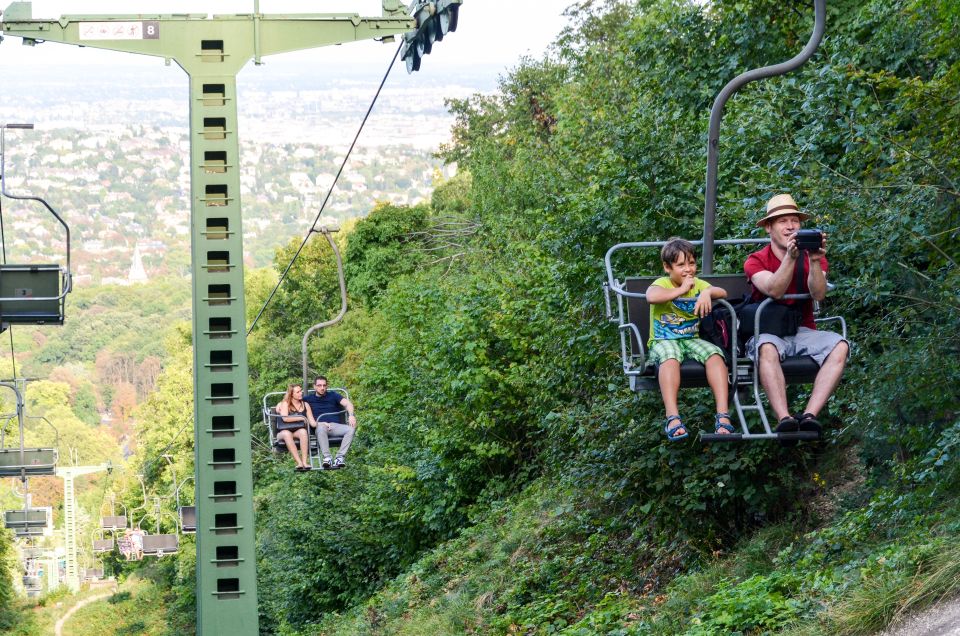 Budapest: Elisabeth Tower Visit by Chairlift & Transport - The short steep walk to Elisabeth Lookout Tower: plan for your legs