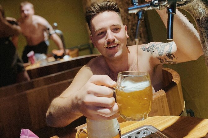 Budapest Exclusive Thermal Spa LUKACS LUXURIOUS PRIVATE BEER BATH - The Lukács meeting point and what happens next