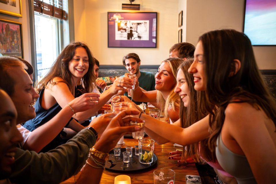 Budapest: Guided Bar Crawl Walking Tour - Klauzál tér (about 50 minutes): history + warm-up drinks