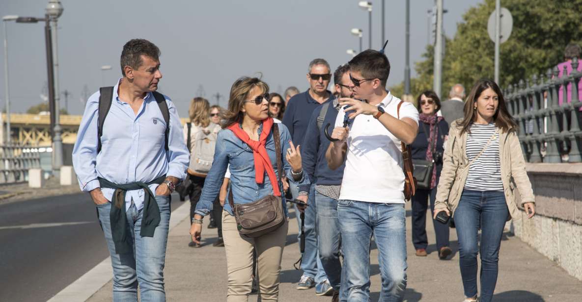 Budapest: Guided Walking Tour of Pest - Hungarian Parliament and Liberty Square: big landmarks with street-level context
