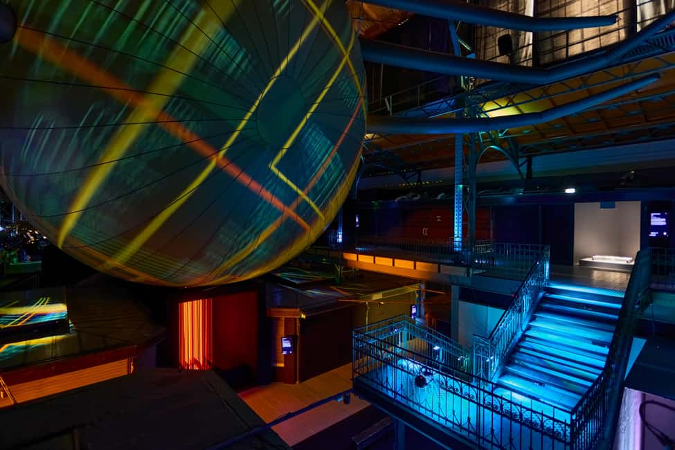 Budapest: Light Art Museum - Immersive New Media Experience - Inside the Former Farmers’ Market: Budapest’s Light-Art Setting