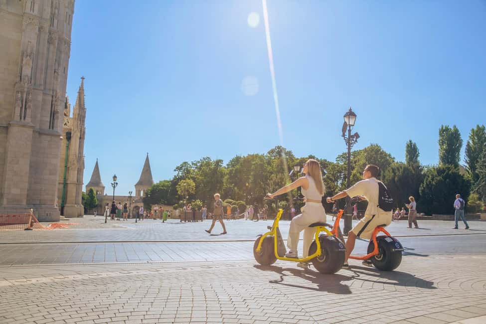Budapest: MonsteRoller E-Scooter Tour - What Stops You Can Expect: Margaret Island, Citadel, and Castle Area Nights