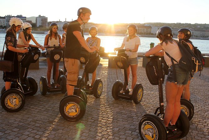 Budapest Private City Segway Tour - Danube Promenade views: Buda Castle across the water
