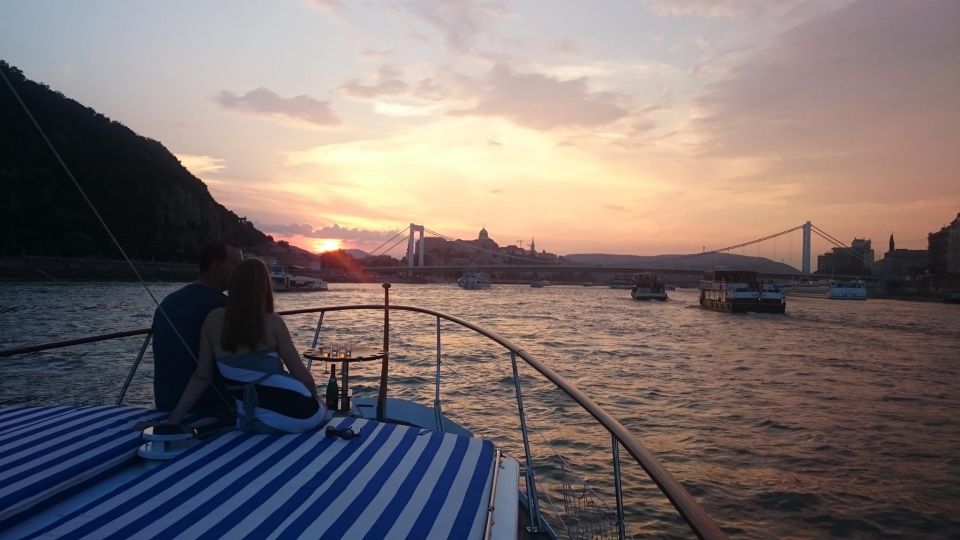 Budapest: Private Danube Yacht Cruise with Welcome Drink - What you get on board: captain, English host, and a welcome drink