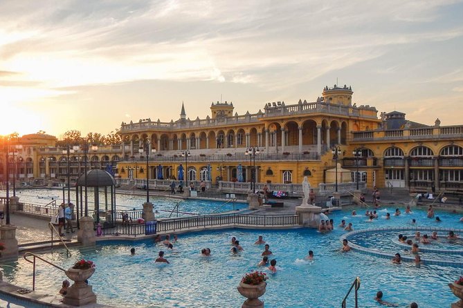 Budapest Private Full Day City Tour with a comfortable air -conditioned car - City Park stops and Szechenyi Baths: castles and thermal time constraints