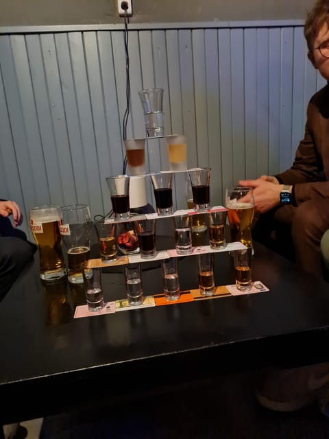 Budapest: Private, Personalized Pub Crawl, 3 drinks included - Stop One: Beer, Spirits, Wine for the first 75 minutes