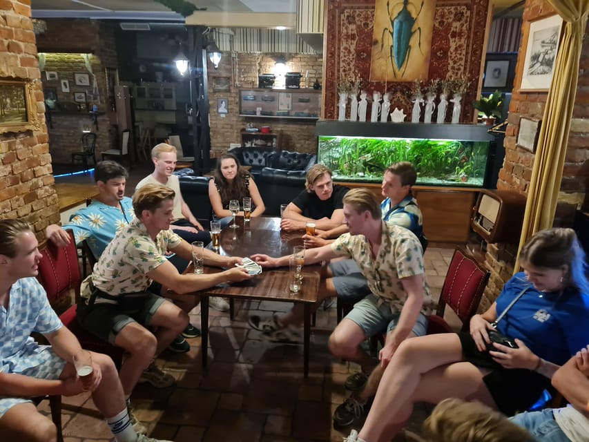 Budapest: Private, Personalized Pub Crawl, 3 drinks included - Stop Two: A local bar with Beer, Cocktail, Spirits, Wine (75 minutes)