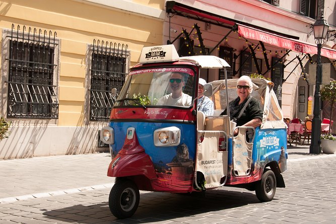 Budapest Private Tuk Tuk Half-Day Tour - University Church, Kálvin tér, and the Great Market Hall