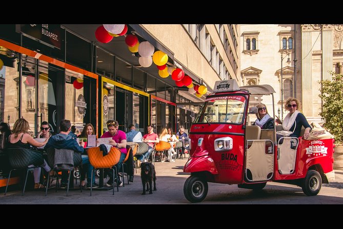 Budapest Private Tuk Tuk Tour with Wine Tasting and Cheese Platter - DiVino wine bar: 1 hour of Hungarian wine and a cheese platter