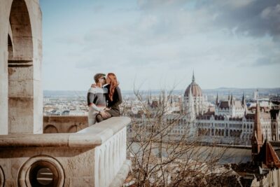 Budapest: Proposal Photos at enchanting Fisherman's Bastion - The up-to-60-minute flow: proposal first, then guided couple photos