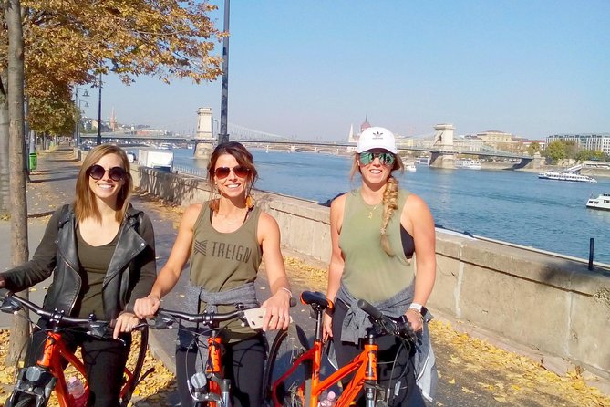 Budapest relaxed bicycle tour at sunset - Back toward the center: Vörösmarty Square and the city’s evening mood