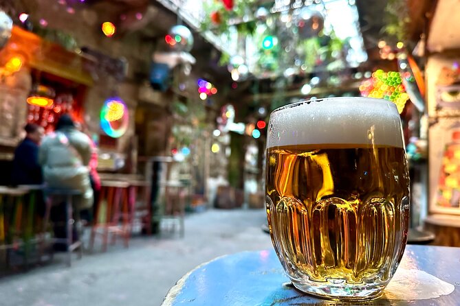 Budapest Ruin Bars Evening Walking Tour with Drinks & Street Food - What you actually get: drinks, snacks, and a reality check on food