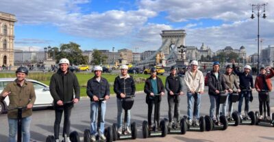 Budapest: Segway Grand City Tour (Buda + Margaret + Pest) 3h - Starting at Haris köz 2: training, helmets, and getting comfortable fast