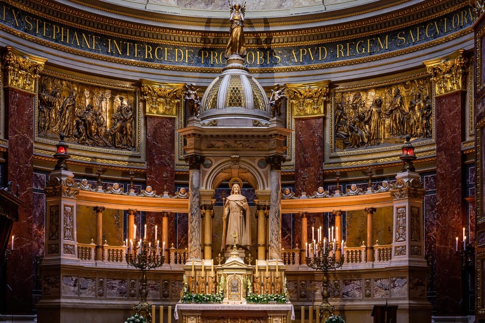 Budapest: St.Stephen's Basilica Grand Organ Concert Tickets - After the notes: treasury relics and a great terrace view
