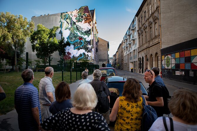 Budapest Urban Art - Private Street Art Tour with a Drink in a Ruin Bar - District 7 Street Art, Walked at a Human Pace