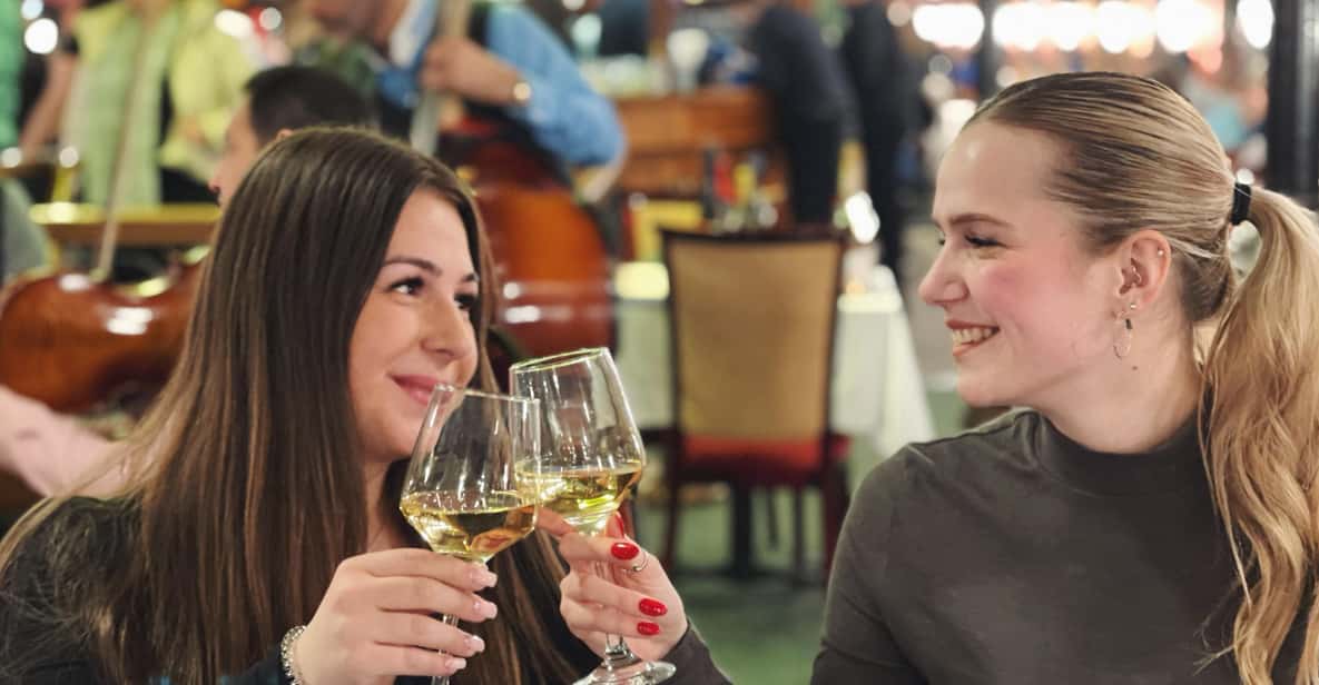 Budapest: Wine & Dine Cruise on the Danube - On the Gróf Széchenyi: Service and Rajkó Folk Music That Makes It Feel Like an Event