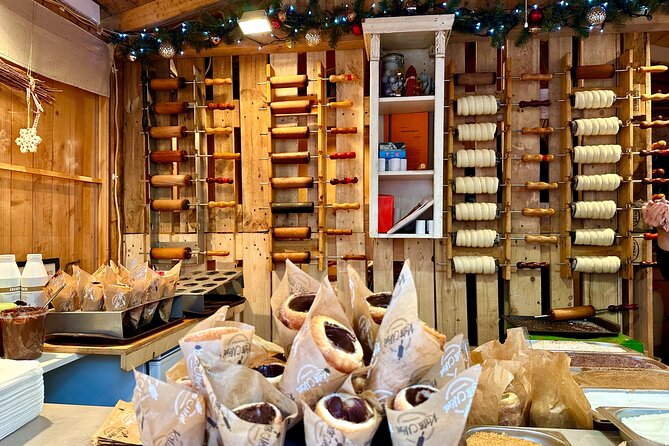 Budapest Wonderland - A Christmas Market Tour with Chimney Cake & Mulled Wine - Mulled wine, coffee, tea, and included snack rhythm