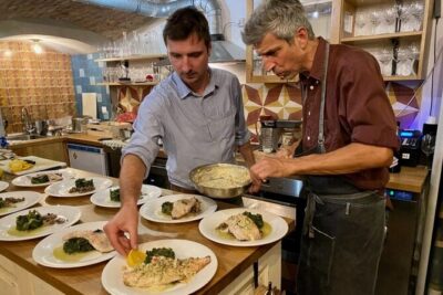 Chef’s Table – Wine Cellar Dinner Party in Budapest - The Meeting Point at Bródy Sándor u. 9: Start at the Cellar Door