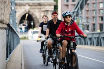 Choose a bicycle and make your own tour in Budapest-24 hrs - Helm, Lock, and Water: Why the Included Stuff Matters