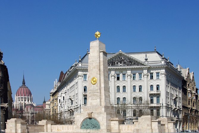 Classic Walk in Budapest Historical Center - Pesti Vigadó and Elizabeth Square: culture, fountains, and wide-open space