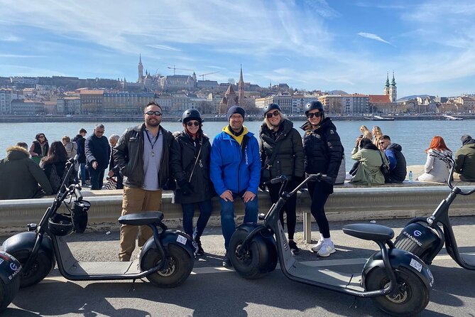 E-Scooter Half-Day Private Tour in Budapest with Food Tastings - Parliament outside and Liberty Square monuments