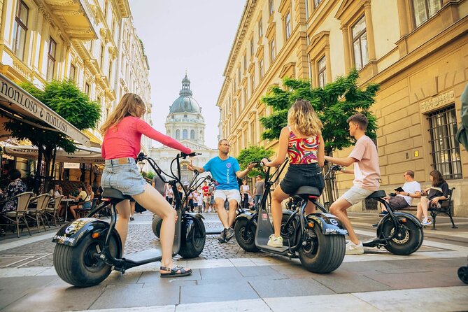 E-Scooter Half-Day Private Tour in Budapest with Food Tastings - MonsteRoller comfort: helmets, first-time coaching, and real safety tips