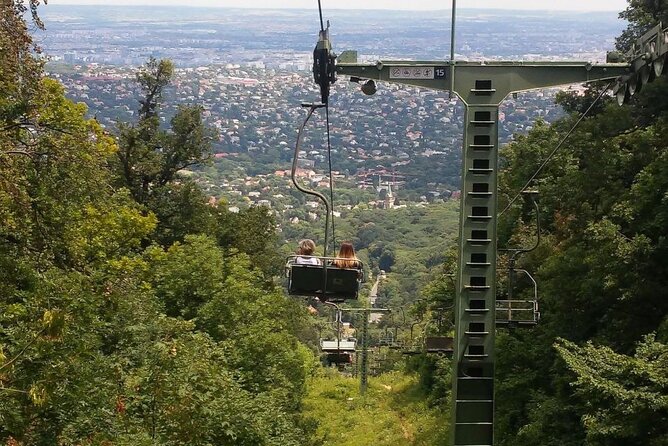 Elisabeth tower visit by chairlift and private transport - Stop 2: János-hegy chairlift time that feels like a mini escape