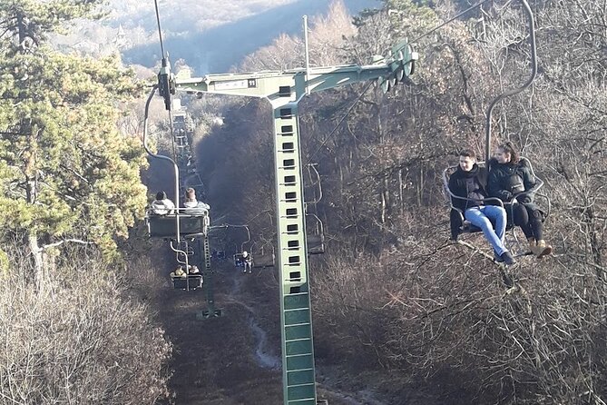 Elisabeth tower visit by chairlift and private transport - The Libegő chairlift at János-hegy: calm, scenic, and a bit thrilling