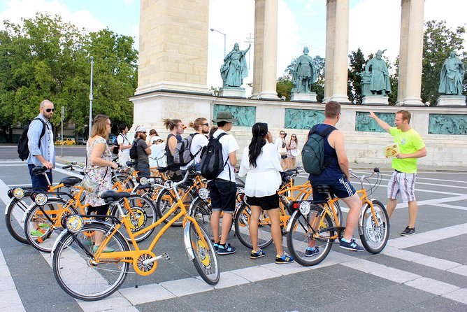 Private Budapest Bike Tour with Cafe Stop - Pest on two wheels: Andrassy Avenue, Opera House, and Heroes’ Square