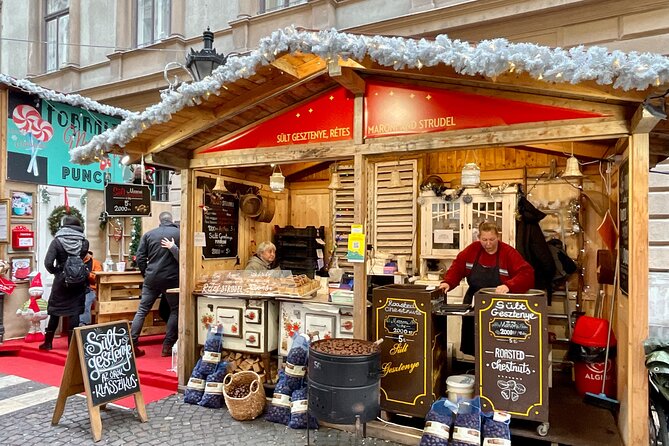 Private Budapest Christmas Market Tour with Chimney Cake & Mulled Wine - Mulled wine and chimney cake: the included snack break that actually matters