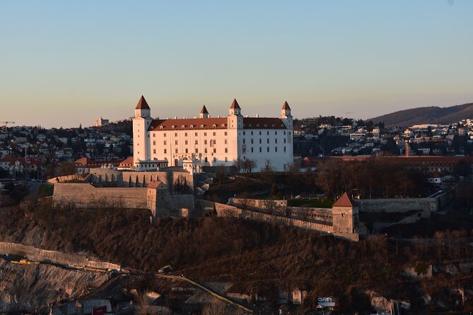 Private day trip from Budapest to Bratislava, Vienna, and back - Bratislava Castle: fortress layers and Crown Tower quirks
