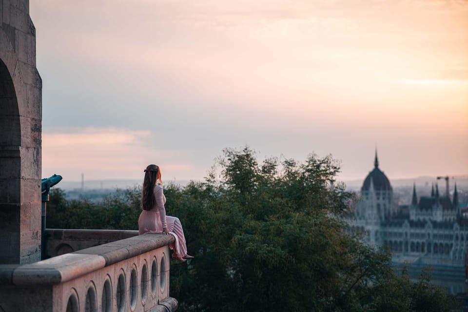Private photography photo session at Fisherman Bastion - Small streets and Buda Castle inspiration: when to lean into the extra creativity