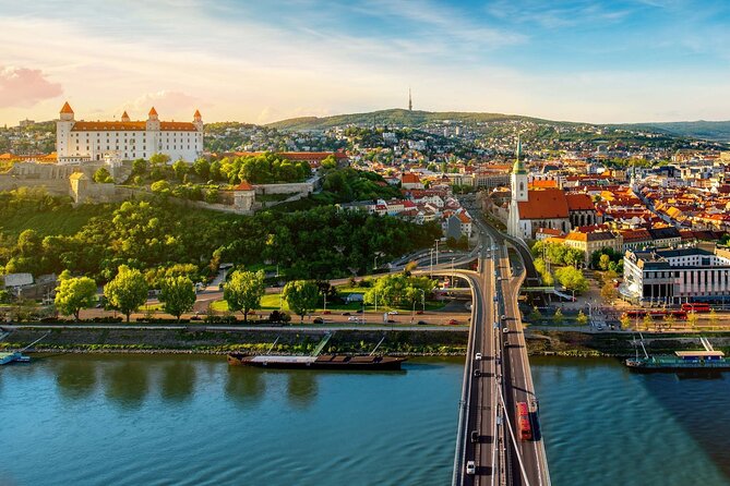 Private Tour from Budapest to Prague Sightseeing - Stop 2: Bratislava Old Town (Medieval Streets, Courtyards, and a Castle Above)