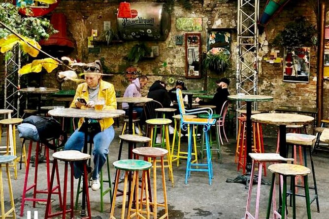 Ruin Pub Walking Tour with a Local Hostess in Budapest - Retro bar + first included beer: Corvinus Café Dohany