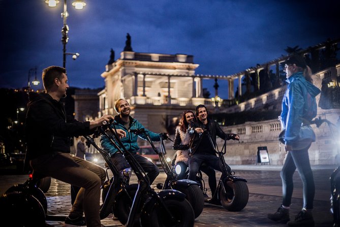 Small-Group Night Tour in Budapest on MonsteRoller e-Scooters - Castle Garden Photo Stop: Starting With the Right Perspective