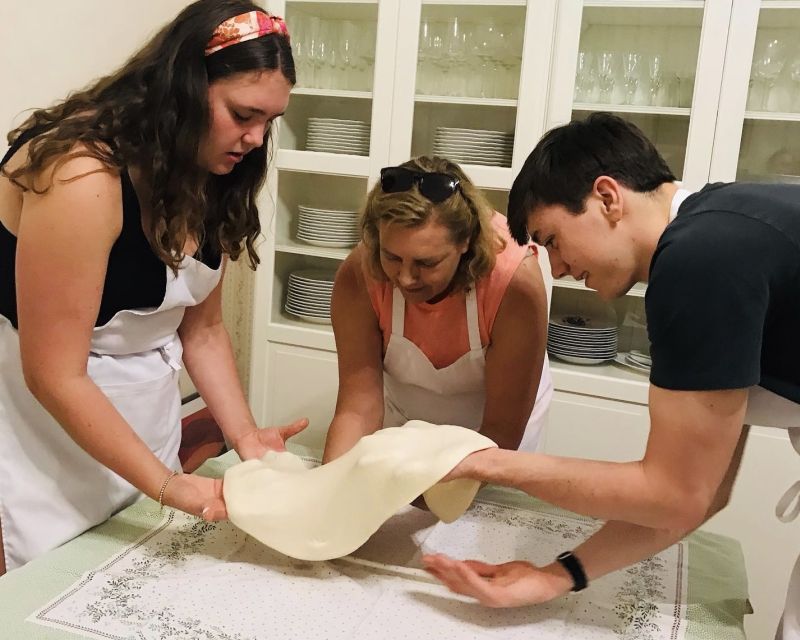 Stretched Strudel Making Class with 2 Different Fillings - Inside a Central Budapest Strudel Kitchen (No Bus, No Stage)