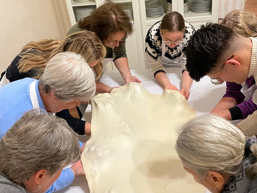 Stretched Strudel Making Class with 2 Different Fillings - The Strudel Backstory: Habsburg, Turkish Influence, and Wedding-Dinner Traditions