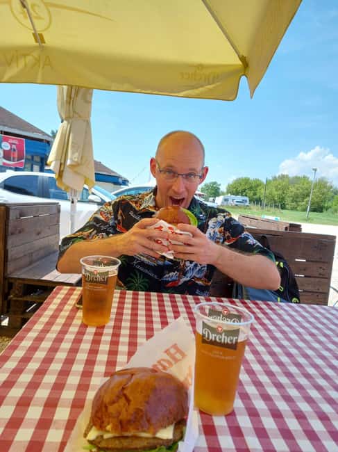 Szentendre by Bike: Self Guided Bike Rental Package! - Római Part Riverside Break: Snack-Time Energy