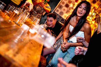 The Original Budapest Pub Crawl – Free Shots, Games & VIP Entry - Stop-by-stop flow: four bars, then the big-club finale