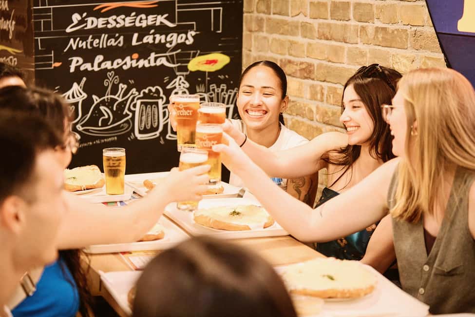 Tipsy Guided Food Tour with Drinks Included in Budapest - Vegetarian Options Without the Gluten-Free or Vegan Menu