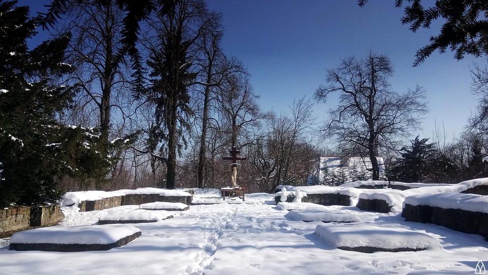 Walk to recent and aged spiritual sanctuaries near Budapest - Church of Pilis: modern chapel, ancient mood, huge valley views
